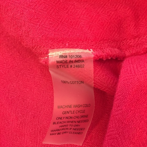 Soft Surroundings tunic cold shoulder/sleeves - Picture 8 of 8